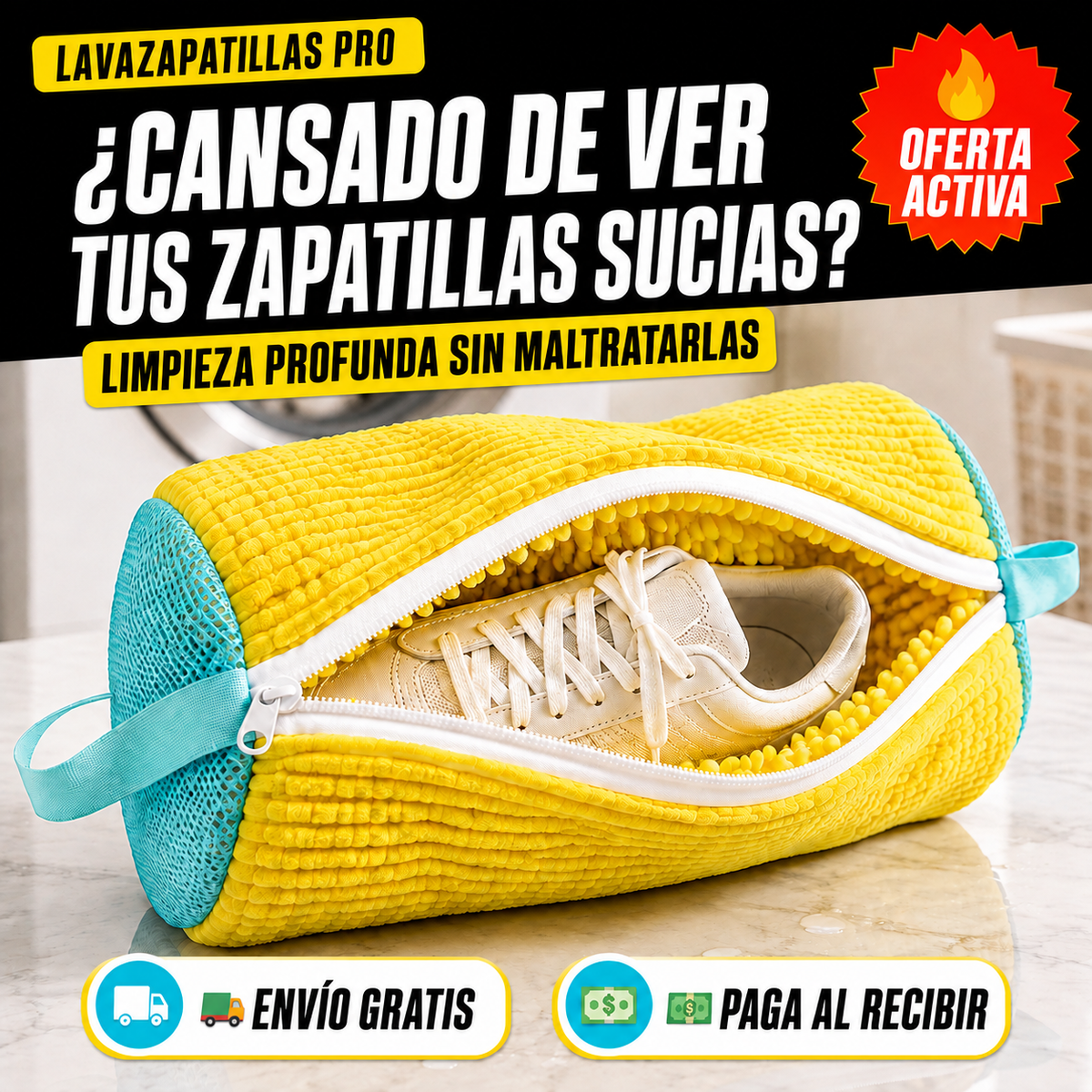 LavaZapatillas Pro con envío gratis y pago al recibir